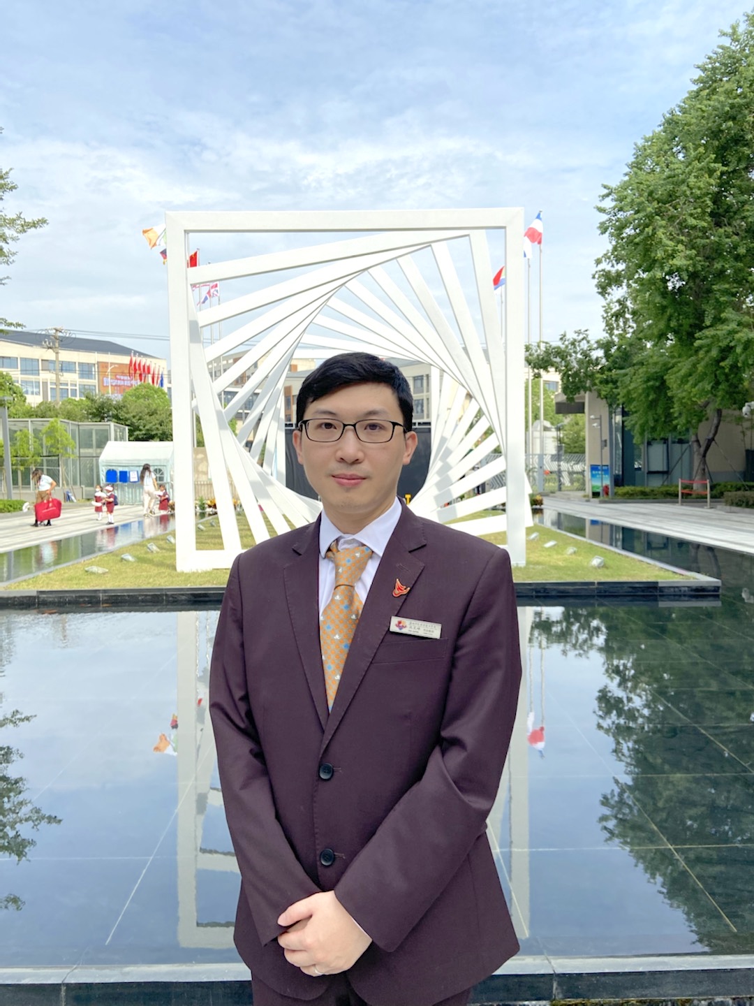 沈昊峰  小学外语中心外方协调副主任